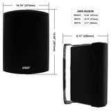 AWS802B-V2 Black All Weather Speaker (Piece)