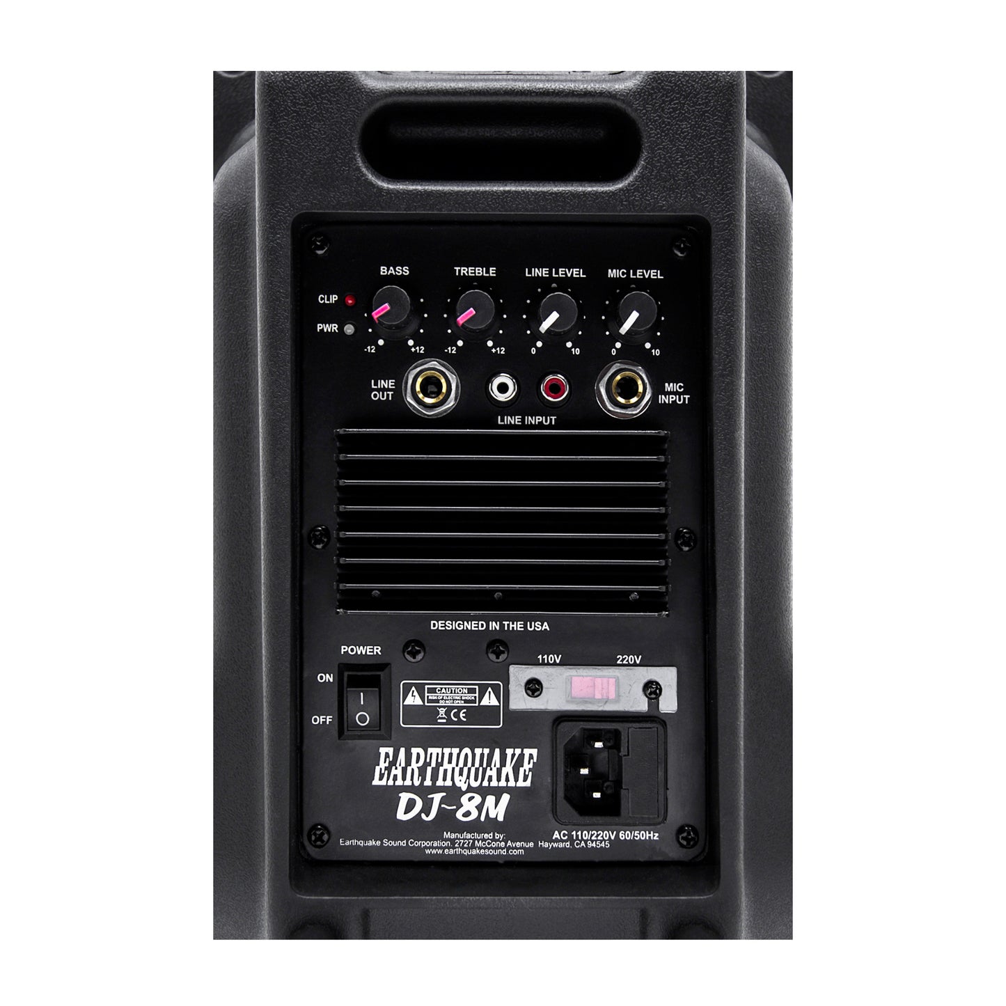 DJ-8M Monitor/PA Speakers (Open-Box)