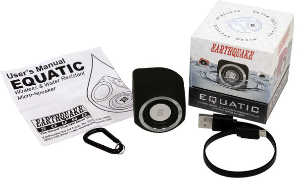 EQuatic Portable Bluetooth Speakers Party Pack (4 Pieces)