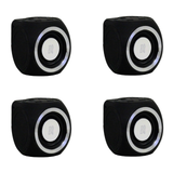 EQuatic Portable Bluetooth Speakers Party Pack (4 Pieces)
