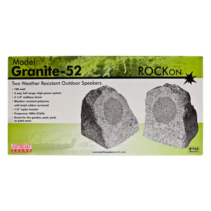 Granite-52 Outdoor Speakers (Open-Box)