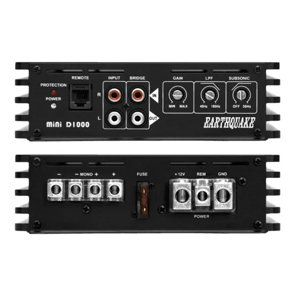 RB1-TX10-BB Subwoofer + Enclosure + Amp and Kit Bundle