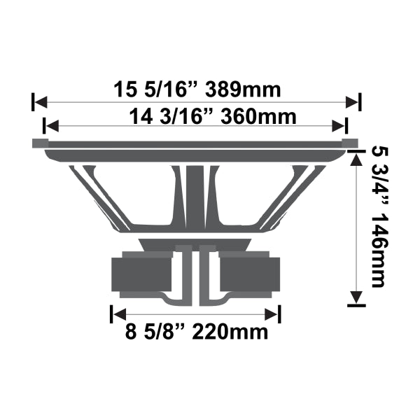 PRO-X158 Professional Subwoofer