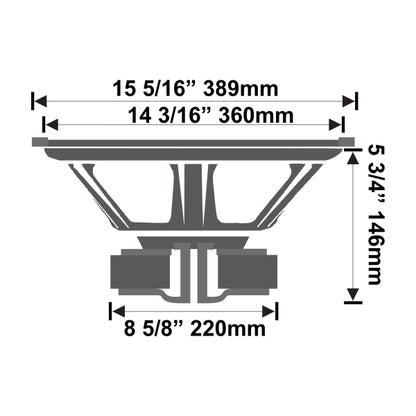 PRO-X158 Professional Subwoofer