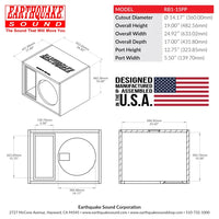 RB1-MAGMA-15PP Subwoofer Enclosure