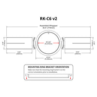 RK-C6 V2 Rough-In Kit (PAIR)