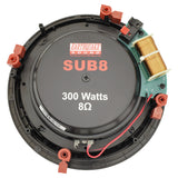 SUB8 In-Wall & In-Ceiling Subwoofer