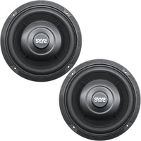 SWS-6.5X 6.5-inch Shallow Woofer System Subwoofers (4-Ohm) (Pair)