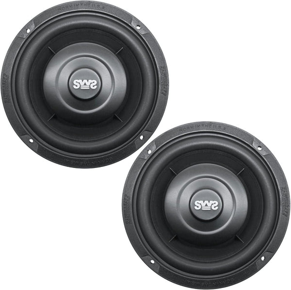 SWS-6.5X 6.5-inch Shallow Woofer System Subwoofers (4-Ohm) (Pair)