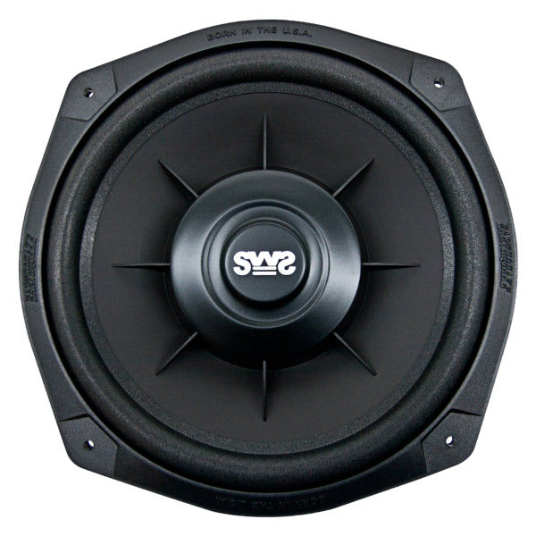 SWS-8XI 8-inch Shallow Subwoofer System Under-the-Seat Subwoofer (2-Ohm)