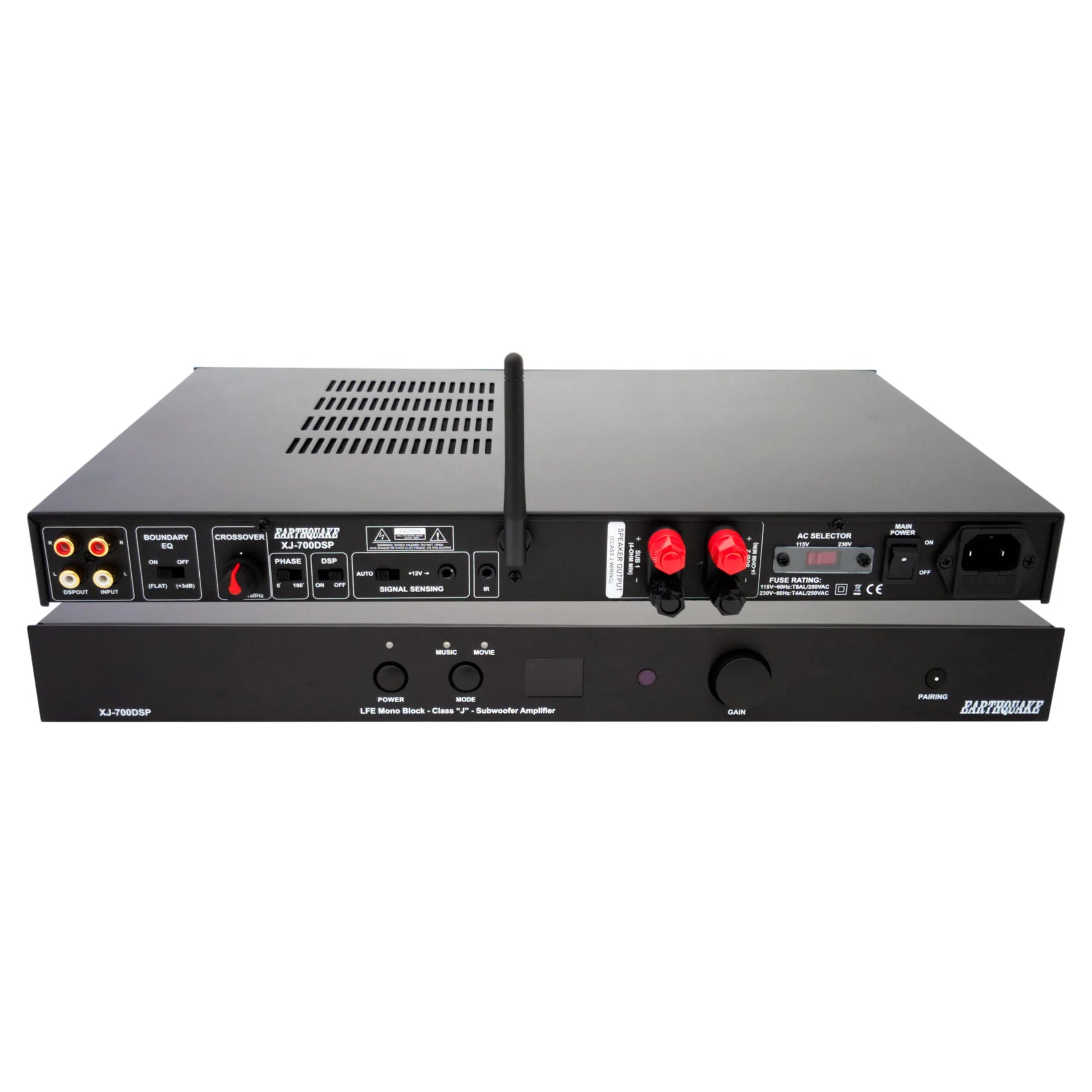XJ-700DSP LFE Mono Amplifier – Earthquake Sound XJ-700DSP LFE Mono Amplifier – Earthquake Sound
