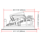 ECS-SS82 Edgeless Sweet Spot In-Ceiling Speaker (Open-Box)