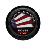 EQ8S8 (PAIR) Cloth Surround Speaker