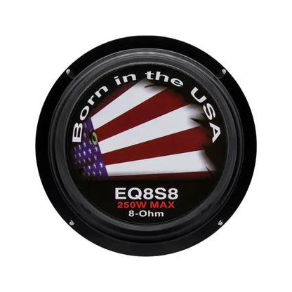 EQ8S8 (PAIR) Cloth Surround Speaker