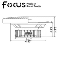 Focus FS6.5 Coaxial Speaker