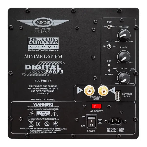 MiniMe DSP P63B Subwoofer (Open-Box)