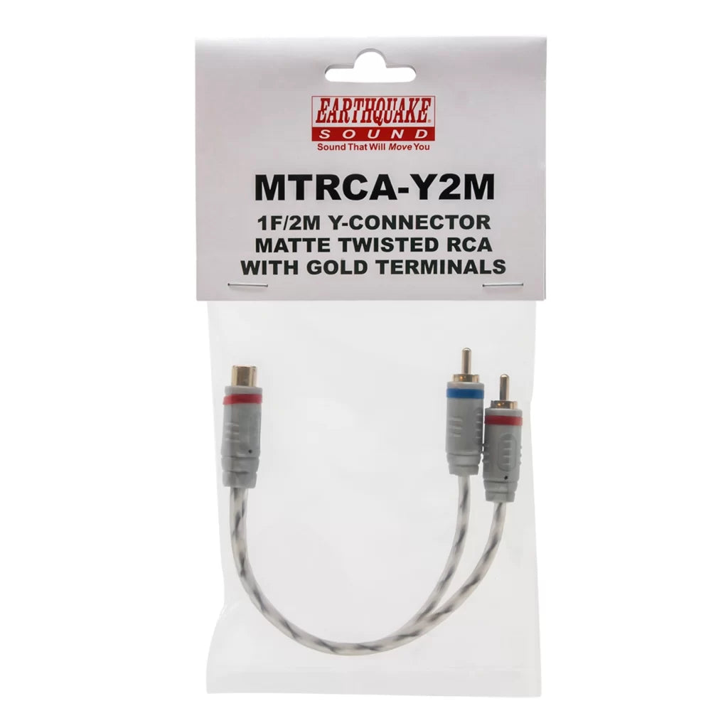 MTRCA-Y2M 1F/2M Y Connector RCA Cables