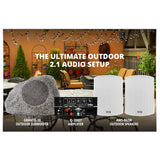 AWS802B-V2 Black All Weather Speaker (Piece)