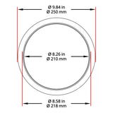 RK-C6 V2 Rough-In Kit (PAIR)